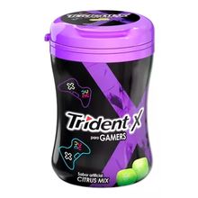 Chicle TRIDENT gamers citrus mix x45.5 g