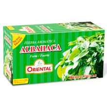 Aromática ORIENTAL albahaca x20 sobres