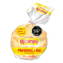 Arepa NORMANDY ricampo mantequilla y sal 5 unds x450 g