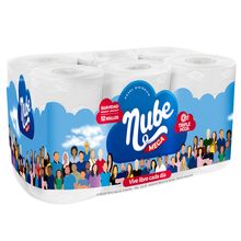 Papel higiénico NUBE  12 rollos x360 metros
