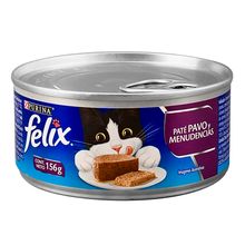 Alimento para gato FELIX paté pavo menudencias x156 g