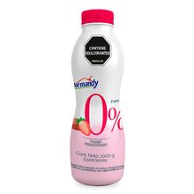 Yogurt NORMANDY 0% light deslactosado fresa x1000 g