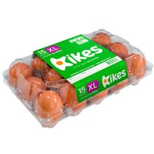 Huevo KIKES XL x15 unds