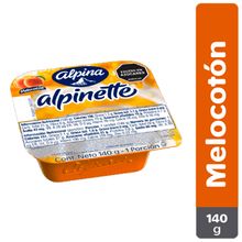 Alpinette ALPINA melocotón x140 g