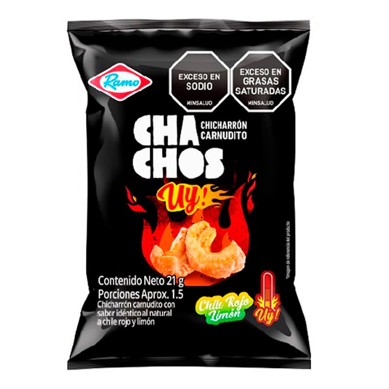 Chicharron RAMO chachos chile rojo lim n x21 g