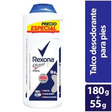 Talco REXONA effiecient x180 g + 1x55 g