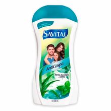 Shampoo SAVITAL anticaspa menta y eucalipto x510 ml