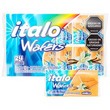 Galletas wafer ITALO vainilla 24 unds x10 g c/u