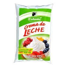 Crema leche COLANTA x870 g