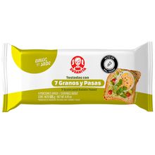 Tostada SUSANITA 7 granos x125 g