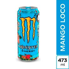 Bebida energizante MONSTER mangoloco x473 ml