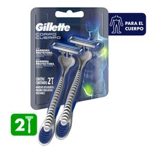 Maquina de afeitar GILLETTE cuerpo x2 unds