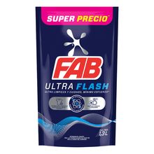 Detergente líquido FAB lavado perfecto x1300 ml