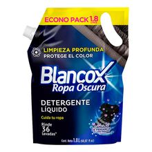 Detergente líquido BLANCOX ropa oscura x1800 ml