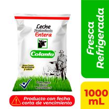 Leche COLANTA entera del día x1000 ml