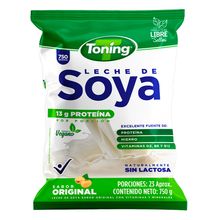 Leche de soya TONING natural x750 g