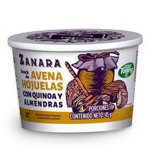 Avena zanara TONING hojuelas con quinoa y almendras x45 g