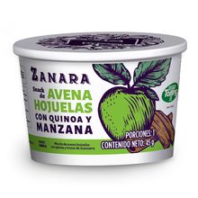 Avena zanara TONING hojuelas con quinoa y manzana x45 g