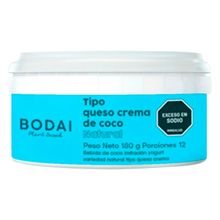 Queso crema BODAI coco x180 g