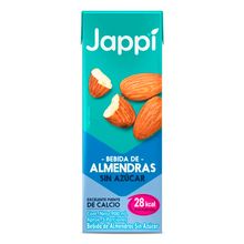 Bebida de almendras JAPPI sin azúcar x900 ml