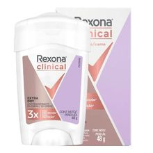 Desodorante REXONA clinical extra dry x48 g