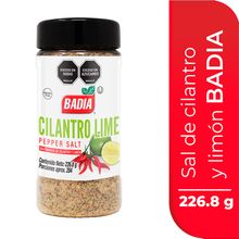 Sal cilantro BADIA limon x226.8 g