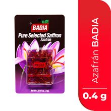 Azafrán BADIA español x4 g