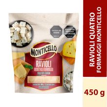 Ravioli MONTICELLO quattro formaggi x450 g