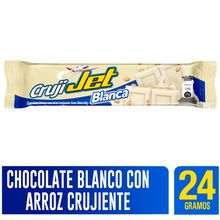 Chocolatina JET blanca cruji x24 g