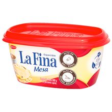 Margarina LA FINA mesa con sal caja x500 g