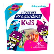 Flossers PROQUIDENT kids x40 unds