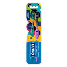 Cepillo dental ORAL B black complete x2 unds