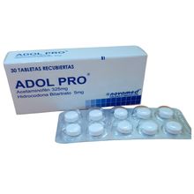 Adol pro NOVAMED 325mg/5mg x30 tabletas