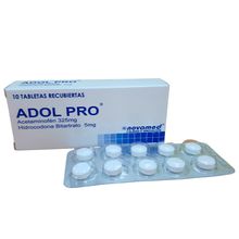 Adol pro NOVAMED 325mg/5mg x10 tabletas