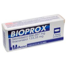 Bioprox BIOCHEM 133,33mg/666,67mg x6 tabletas
