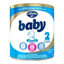 Fórmula infantil ALPINA baby nutrimax etapa 2 x800 g