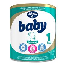 Fórmula infantil ALPINA baby nutrimax etapa 1 x800 g
