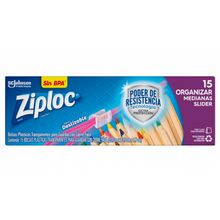 Bolsa ZIPLOC cierre fácil pequeña x15 unds