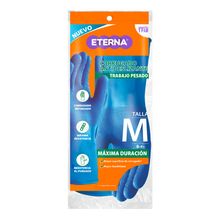 Guante ETERNA corrugado azul talla M