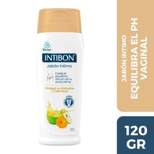Jabón íntimo INTIBON vinagre de manzana y caléndula x120 g