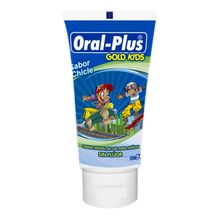 Crema dental ORAL-PLUS chic niño sin fluor x50 g
