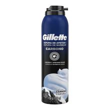 Espuma afeitar GILLETTE carbon x150 g
