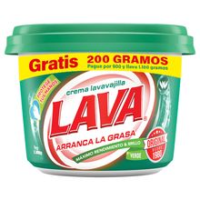 Lavaplatos LAVA verde x1100 g