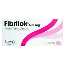 Fibrilok HUMAX 500mg x10 tabletas