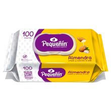 Pañitos húmedos PEQUEÑIN almendra x100 unds