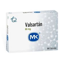 Valsartan MK 80mg x30 cápsulas