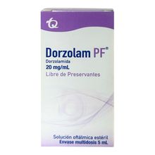 Dorzolam TQ PF x5ml solución oftálmica