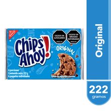 Galletas CHIPS AHOY original 6 unds x37 g c/u