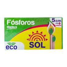 Fosoforos EL SOL eco madera