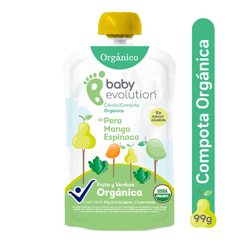 Compota-organica-BABY-EVOLUTION-pera-mango-espinaca-x99-g_120011